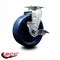 Service Caster 6 Inch Solid Polyurethane Swivel Caster with Roller Bearing and Brake SCC SCC-20S620-SPUR-TLB - alternate 4